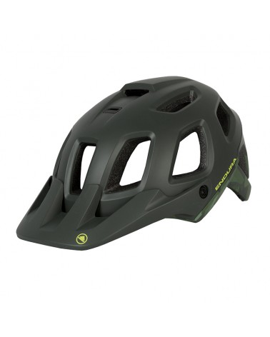 Endura SingleTrack Helmet II Casco MTB, Khaki