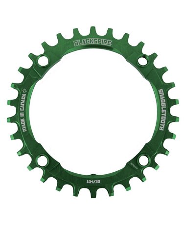 Blackspire Snaggletooth Narrow/Wide Chainring 104/30T Green