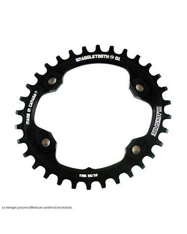 Blackspire Oval Snaggletooth Chainring 96/34T For Xtr900/9020