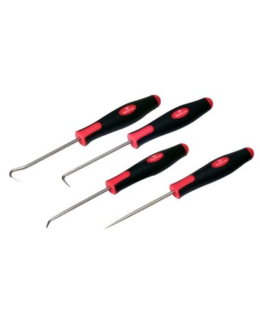 Bike Service O-Ring Pick And Hook Set (4 Short Pieces)