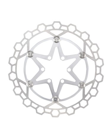 Alligator Floating Rotor Diamond 2P 160mm Silver Color