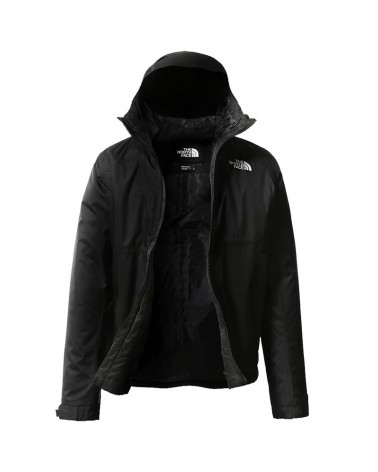 The North Face Millerton DryVent Giacca Impermeabile con Cappuccio Uomo,  TNF Black - Bike Sport Adventure