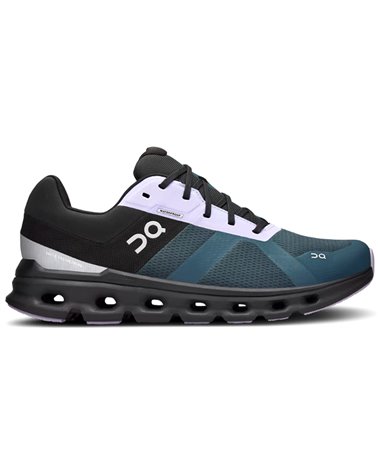 On Cloudrunner Waterproof Men's Running Shoes, Stone/Black