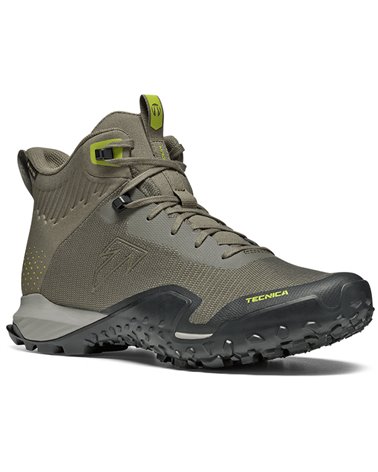Tecnica Magma 2.0 S MID GTX Gore-Tex Men's Fast Hiking Boots, Turned Grey/Green