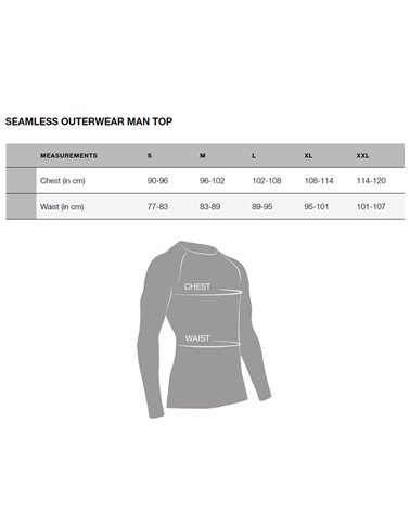 X-Bionic Energy Accumulator 4.0 Men's Long Sleeve Turtle Neck Shirt, Opal Black/Arctic White