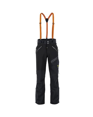 Karpos Schiara Evo Men's Ski Mountaineering Pants, Black/Dark Grey