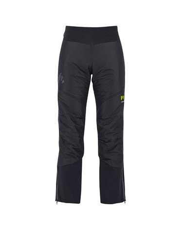 Karpos Lyskamm Evo Men's Ski Mountaineering Packable Pants, Black/Dark Grey