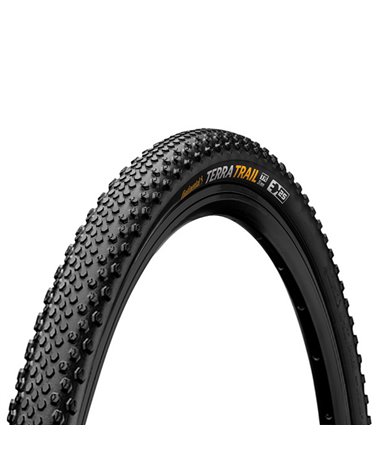 Continental Terra Trail ProTection 28x1.50 700x40C Folding Tyre, Black/Black Skin