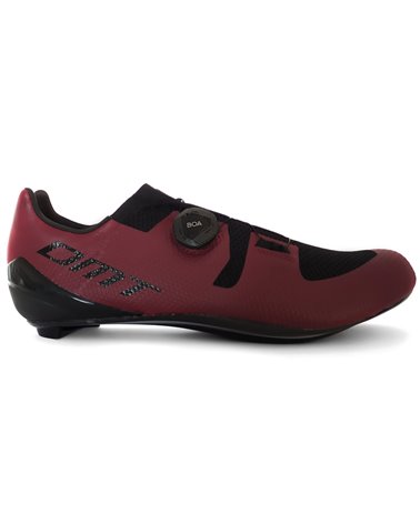 DMT KR3 Men's Road Cycling Shoes Size EU 44, Bordeaux/Black