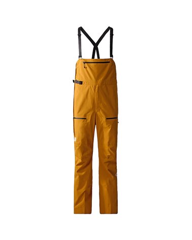 The North Face Summit Pumori GTX Gore-Tex Pro Men's Mountaineering Bib - Regular, Citrine Yellow
