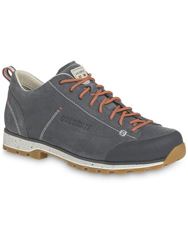 Dolomite 54 Low Evo Men's Shoes, Gunmetal Grey/Canapa Beige