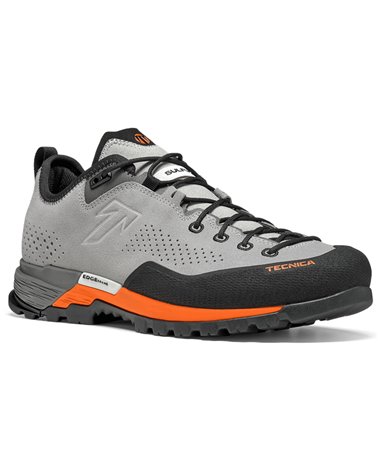 Tecnica Sulfur Men's Approach Shoes, Soft Grey/Ultra Orange