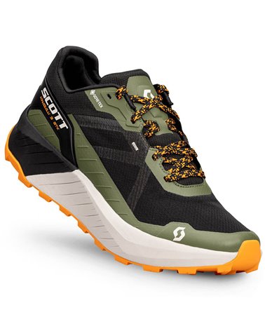 Scott Kinabalu 3 GTX Gore-Tex Men's Trail Running Shoes, Black/Flash Orange