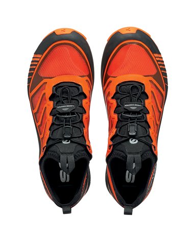 Scarpa Ribelle Run Men's Trail Running Shoes, Orange Fluo/Black