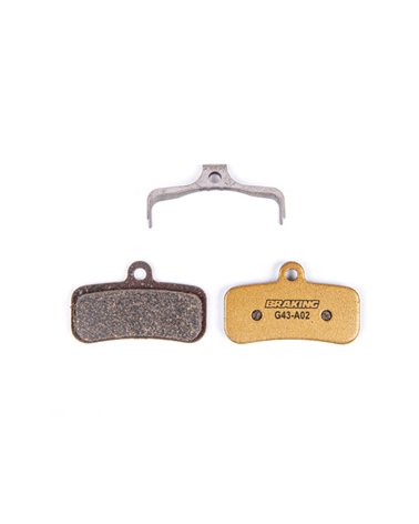 Braking P20007 Brake Pads Shimano Saint 2010 - Carbo-Metallic Sintered (1 Pair)