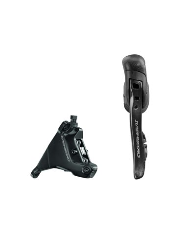 Campagnolo Shift + Brake Lever Super Record Wireless Ergopower Disc 2X12S Left (2X) for 160mm Disc, Black