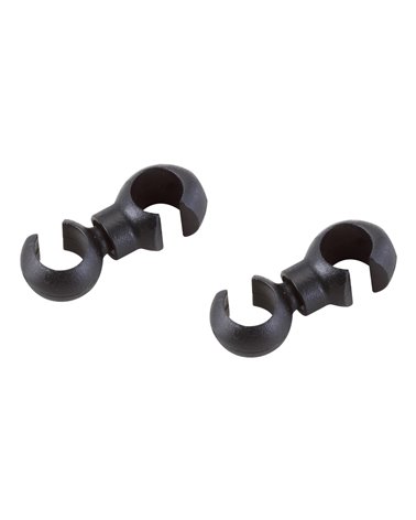Elvedes Cable Clip Rotating - Package 4 Pieces, Ø 4.3-5mm, Black (4 pcs)