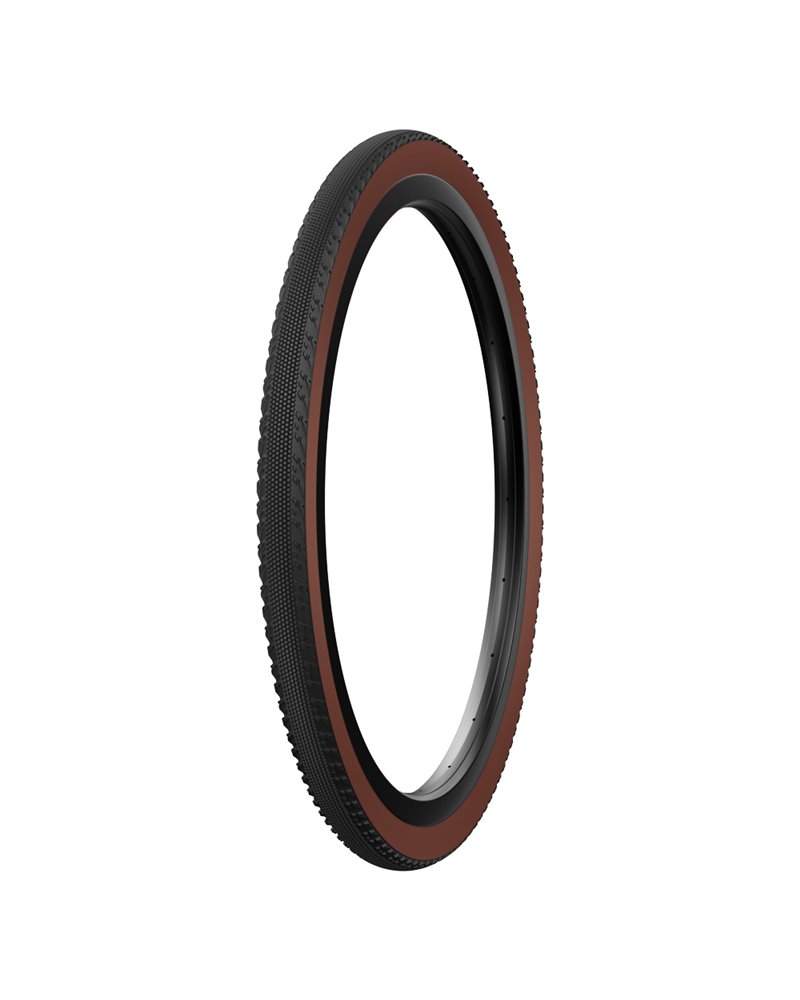 Kenda Tyre Alluvium - 700X40, Black Brown (Classic), GCT, Single Tread