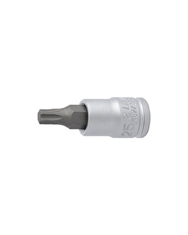 Unior Screwdriver Socket with Torx Profile 1/4 187/2TX - TX 10