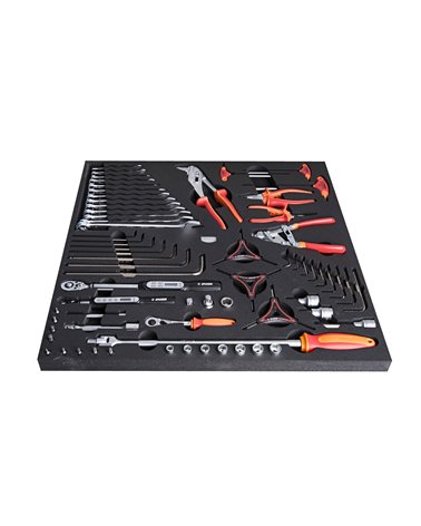 Unior Set Of Tools In Tray 4 for 2600A-US Or 2600C-US - Torque Tools/Pliers Set4-2600AC-US
