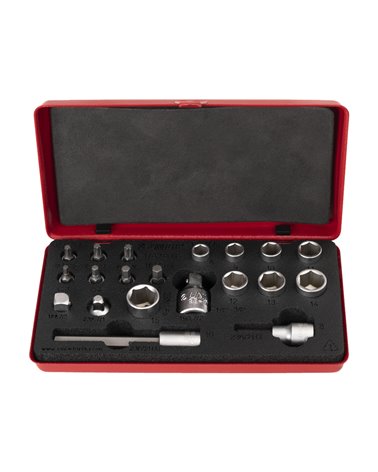 Unior Bit/Sockets Set 1/4 - 3/8 1782