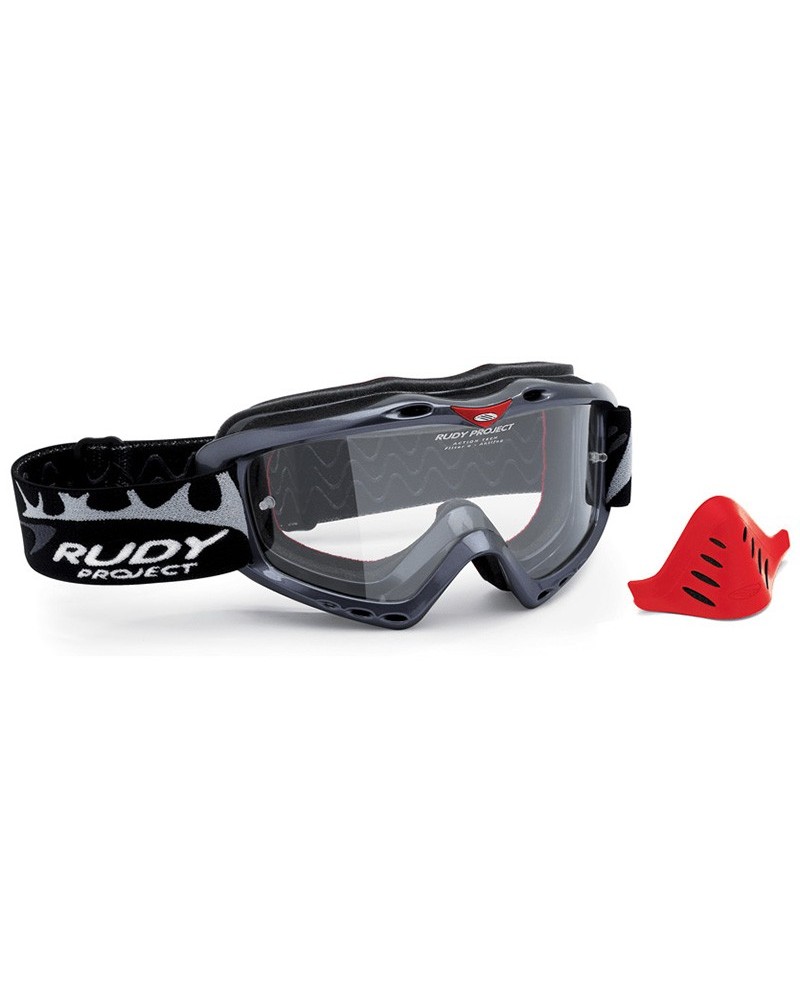 Rudy Project Klonyx MX Ski Mask, Titanio - Transparente - Bike Sport  Adventure
