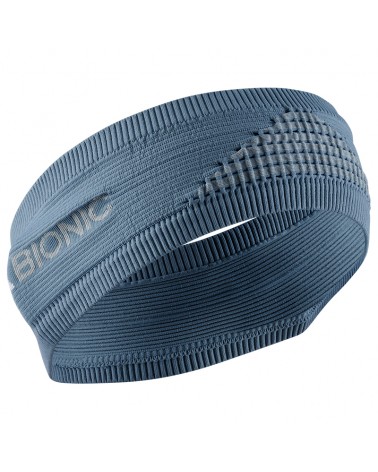 X-Bionic Headband 4.0 Fascia Testa, Bluestone/Dolomite Grey