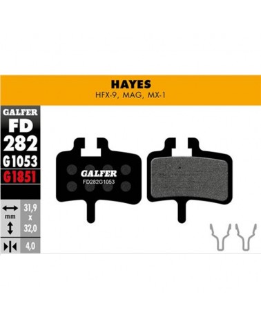 Galfer Bike Standard Brake Pad Hayes Mag - HFX - MX1