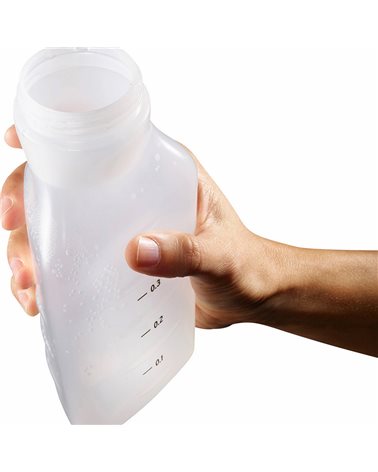 Salomon 3D Water Bottle 600 ml, White Translucent