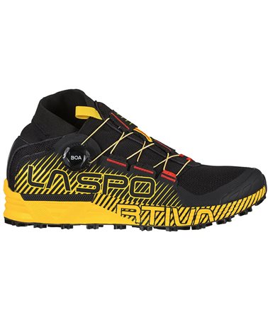 La Sportiva Cyklon Men's Trail Running Shoes, Black/Yellow - Bike Sport  Adventure