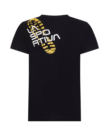 La Sportiva Footstep T-Shirt Man, Black