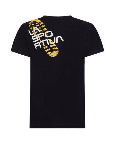 La Sportiva Footstep T-Shirt Man, Black