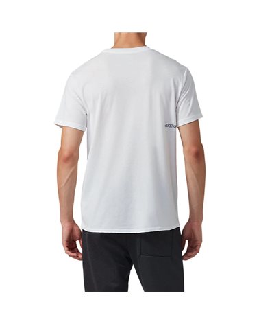Asics Tiger DT PKT SS Camiseta camiseta mangas cortas para hombre Jersey, Real White