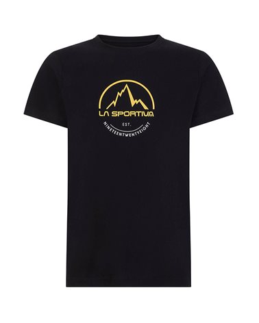 La Sportiva Logo Tee T-Shirt Uomo, Nero