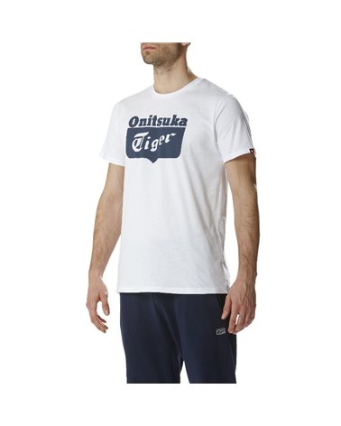 Onitsuka Tiger T-Shirt Logo Core Tee, Real White