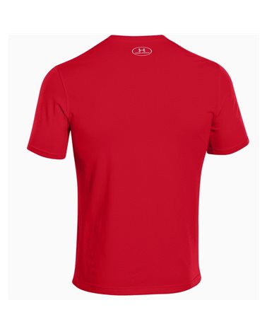 Under Armour Sportstyle Logo T-Shirt Maglia Maniche Corte Uomo, Red