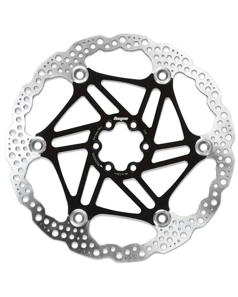 Hope Floating Disc 203 mm 6 Bolt, Black - Bike Sport Adventure