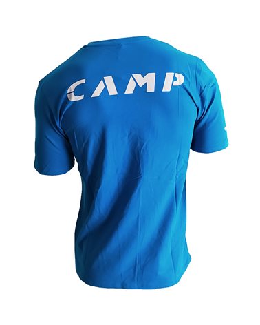 Camp Institutional T-Shirt Uomo, Azzurro