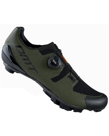 DMT KM3 Men's MTB XC/Marathon Cycling Shoes, Green/Black