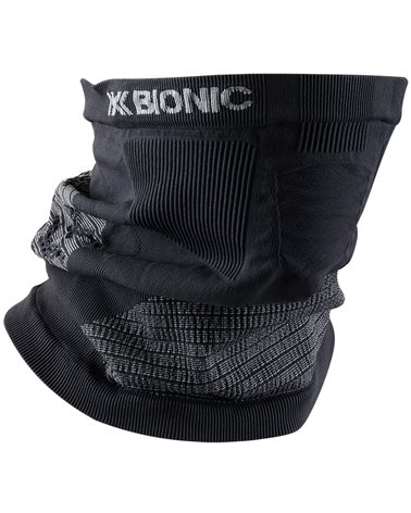 X-Bionic Neckwarmer 4.0 Scaldacollo, Charcoal/Pearl Grey