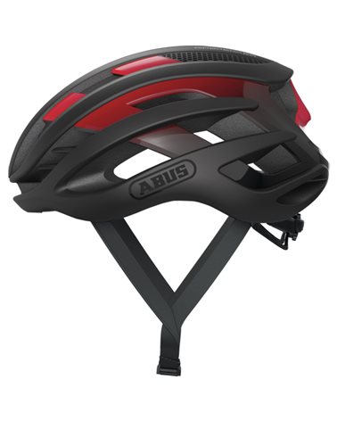 Abus AirBreaker Road Cycling Helmet, Black/Red
