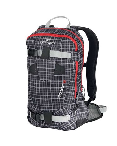 Ferrino Crusade 12 Ski-Mountaineering Backpack, Black