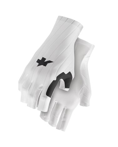 Assos RSR Speed Cycling Gloves, Holy White