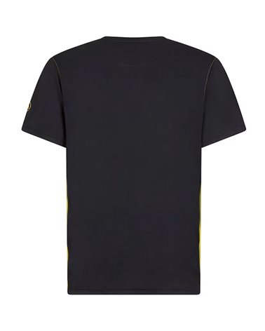 La Sportiva Promo Tee M Men's T-shirt, Black/Yellow