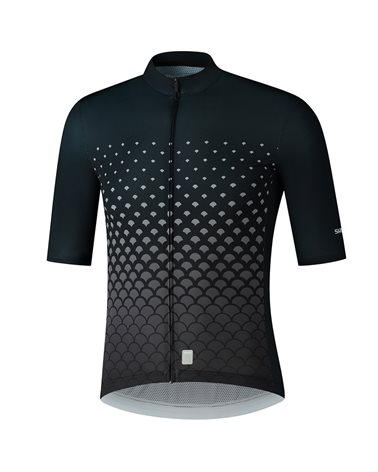 Shimano Breakaway Men's Short Sleeve Cycling Jersey EU Size M, Navy