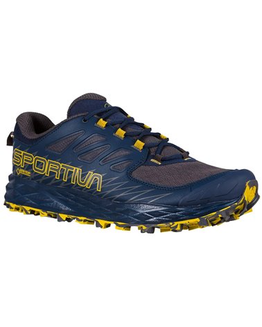 La Sportiva Lycan GTX Gore-Tex Men's Trail Running Shoes, Night Blue/Moss