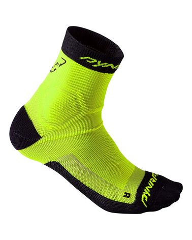 Dynafit Alpine Short Trail Running Socks, Fluo Yellow/0980