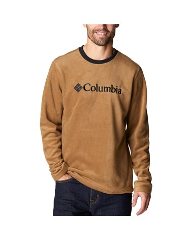 Columbia Steens Mountain Men's Crew Fleece Sweatshirt, Delta