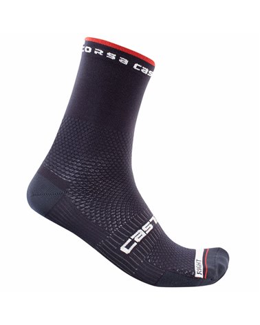 Castelli Rosso Corsa Pro 15 Cycling Socks, Savile Blue