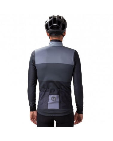 Alè PR-S Sfida Men's Full-Zip Cycling Jacket, Grey
